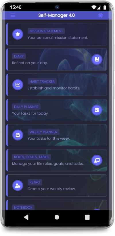 Screenshot 1 of the app